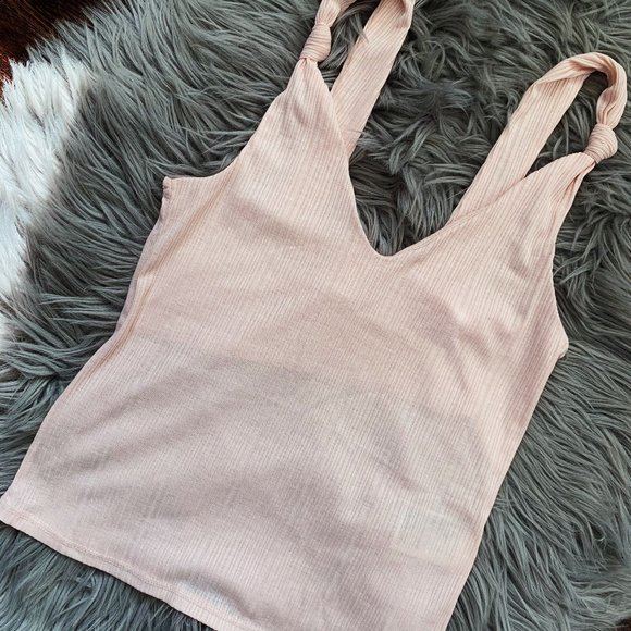 H&M Tops - H&M | Light Pink Knotted Top
